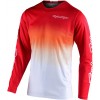 CAMISOLA TROY LEE DESIGNS 2021 GP STAIN'D - VERMELHO / BRANCO